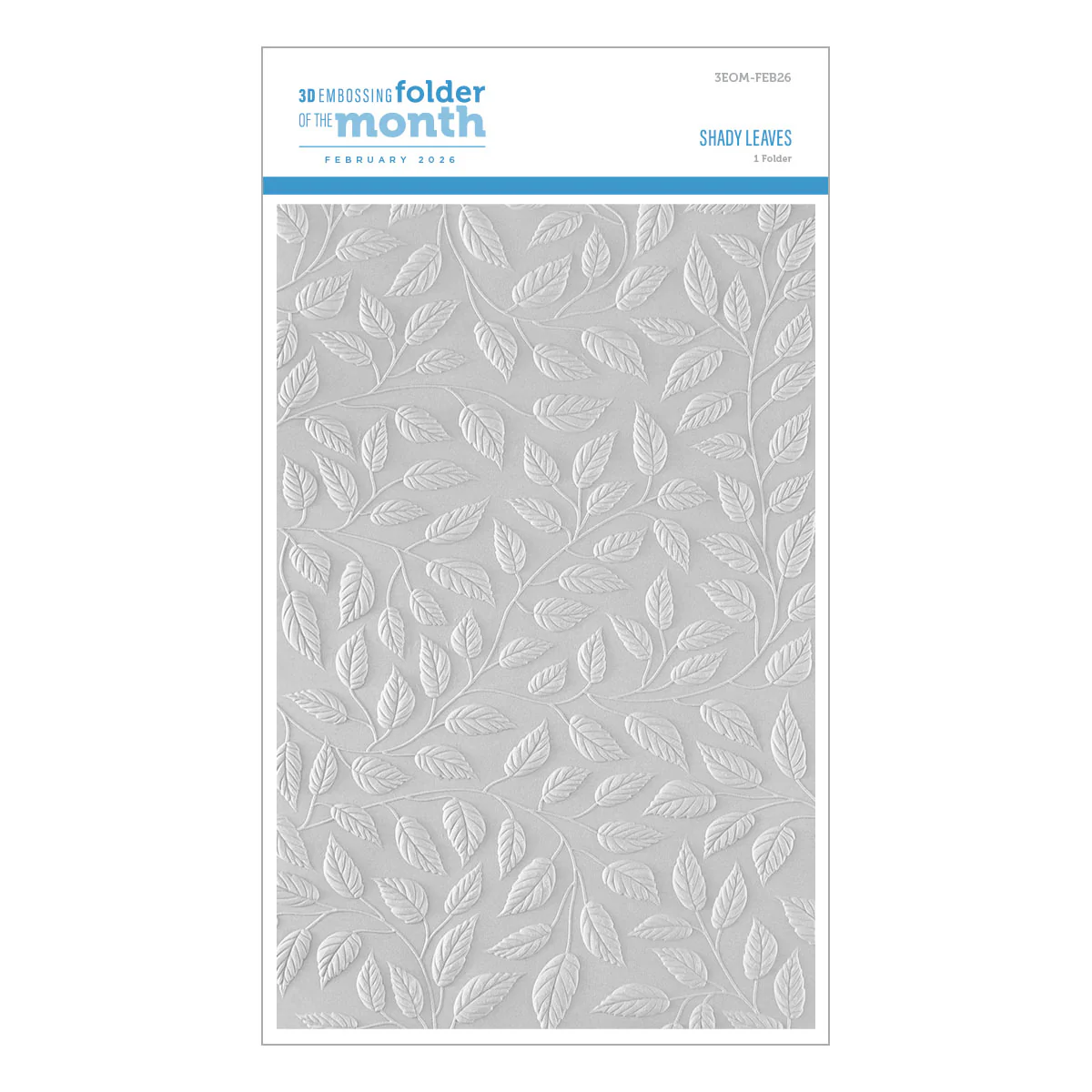3D Embossing Folder of the Month Membership - Image 11
