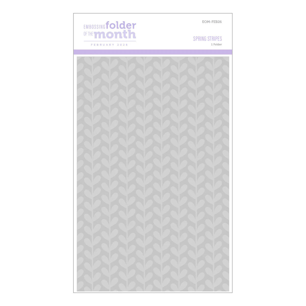 Embossing Folder of the Month Membership (2D) - Image 12