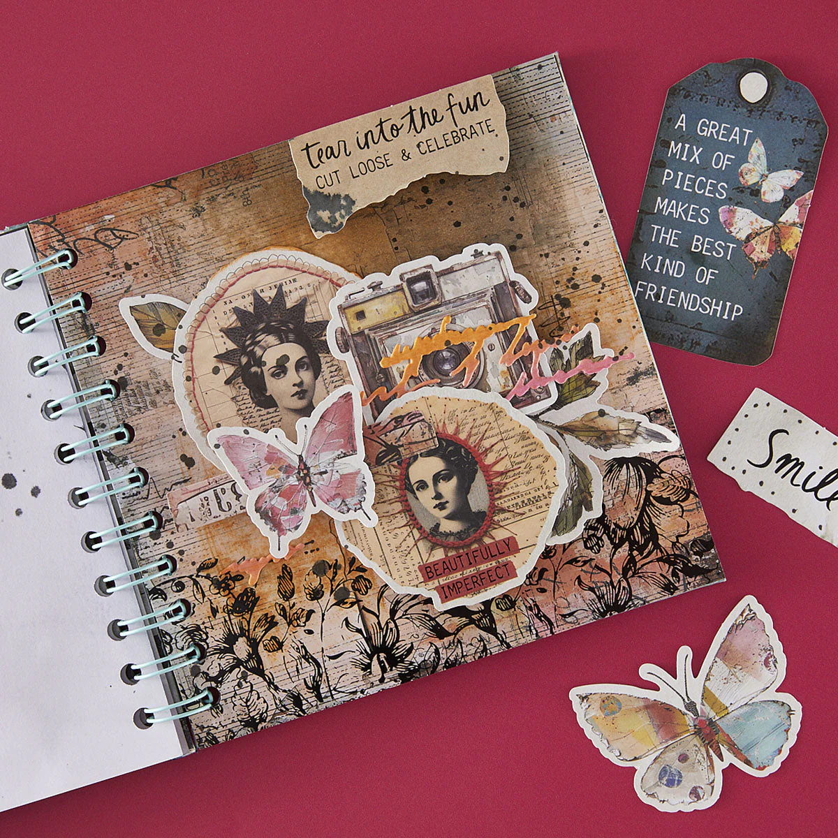 Beautifully Imperfect Die Cut Sentiments - 110 pc - Image 8