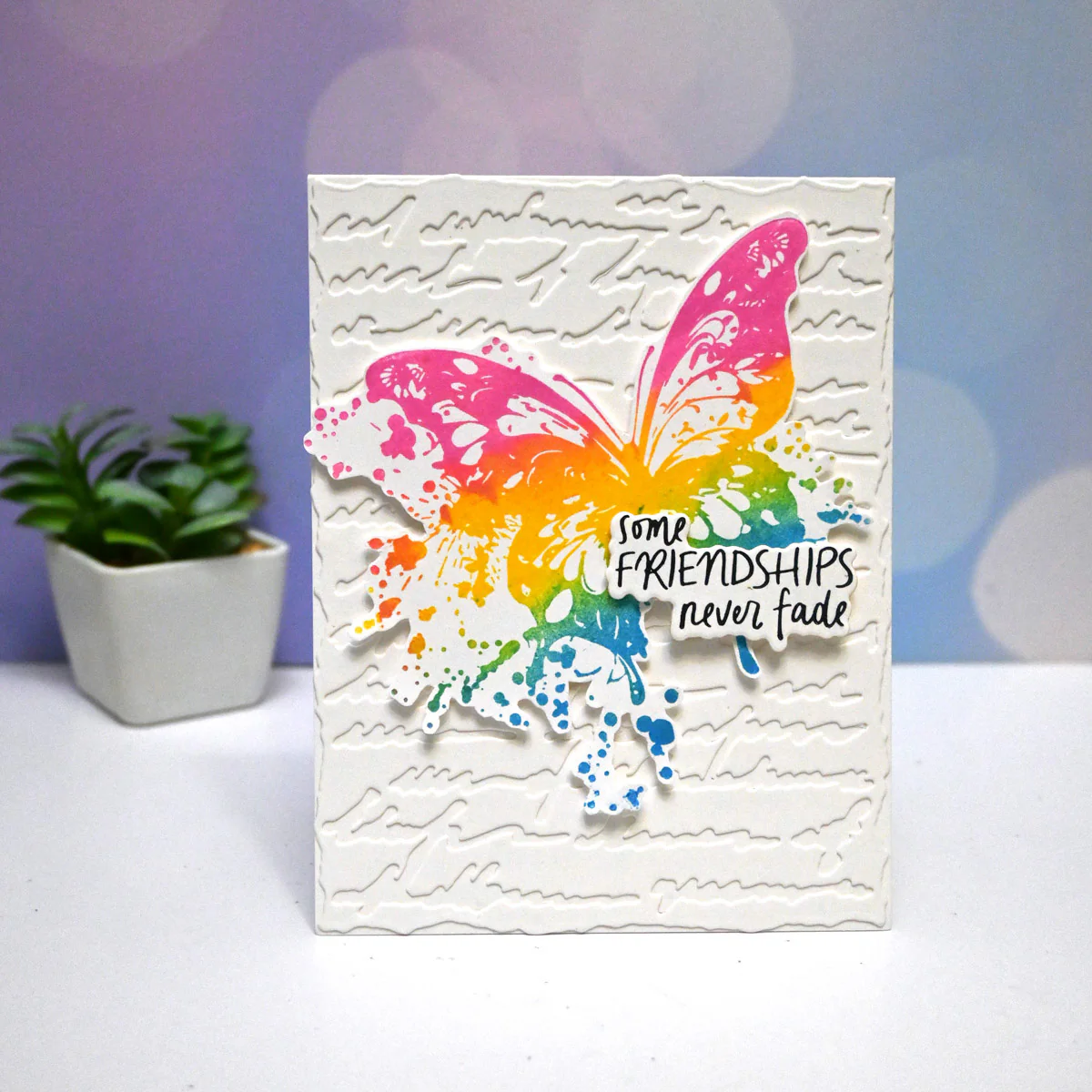 Butterfly Splatter BetterPress Plate & Die Set - Image 3
