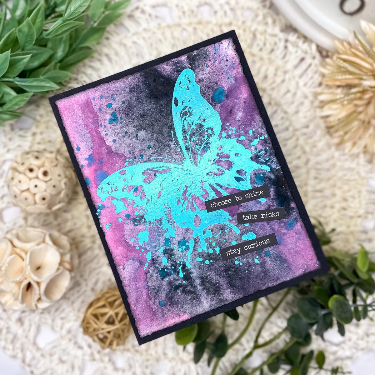 Butterfly Splatter BetterPress Plate & Die Set - Image 4