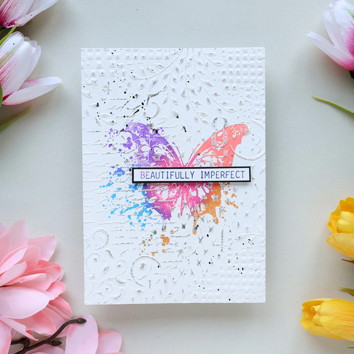 Butterfly Splatter BetterPress Plate & Die Set - Image 6