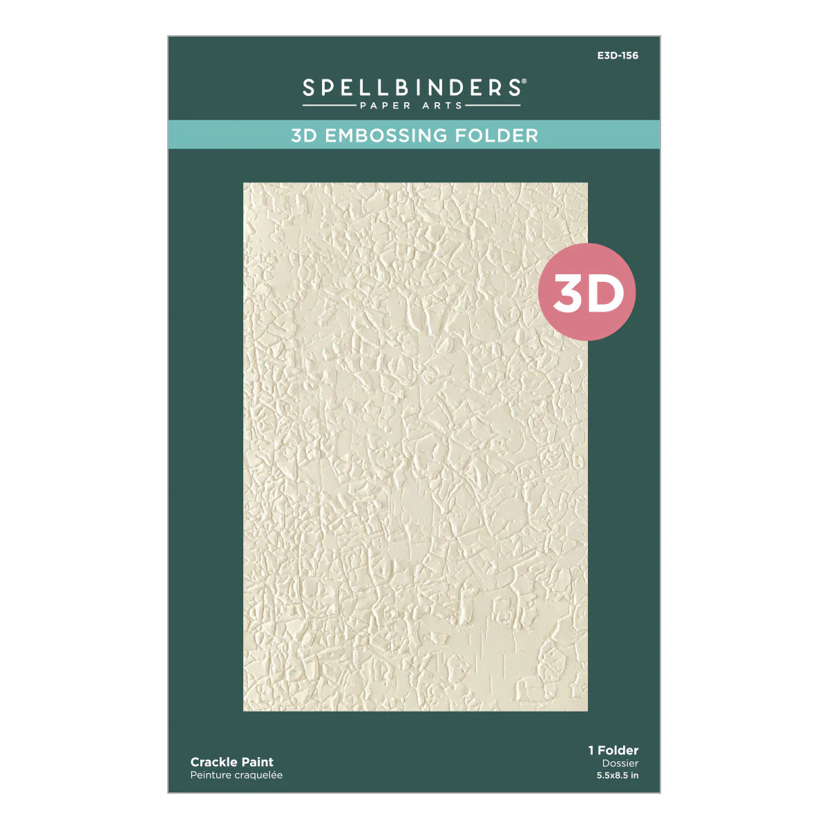 Crackle Paint 3D Embossing Folder - Image 7