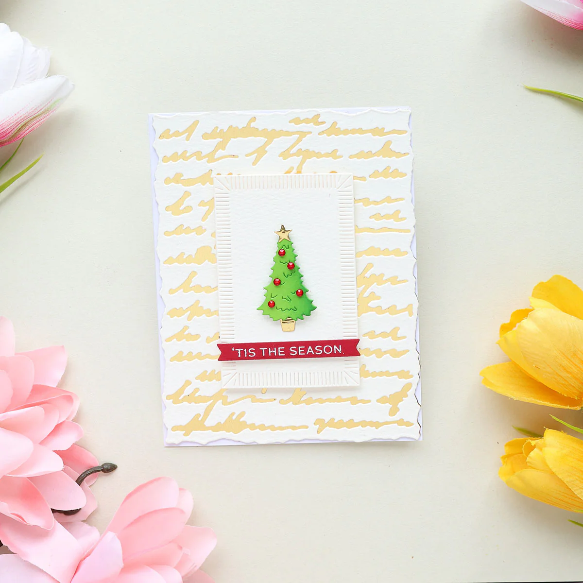 Deckled Edge Script Etched Dies - Image 3