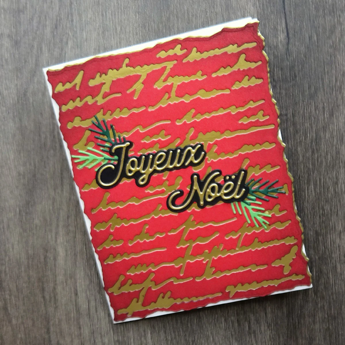 Deckled Edge Script Etched Dies - Image 7