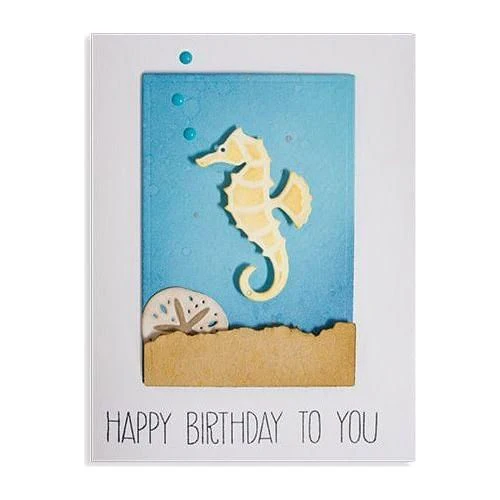 Die D-Lites Seahorse & Sand Dollar Etched Dies - Image 4