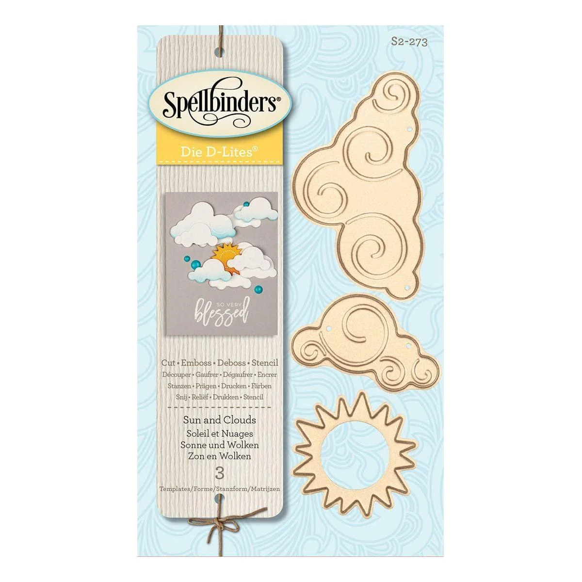 Die D-Lites Sun and Clouds Etched Dies - Image 4