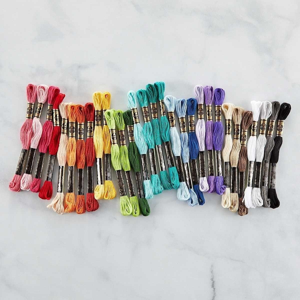 DMC Color Essentials Floss Bundle Cool 13-Pack - Image 3