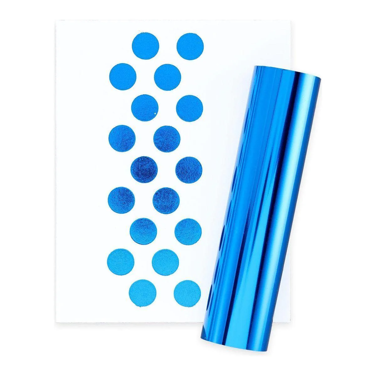 Glimmer Hot Foil Roll - Cobalt Blue - Image 3
