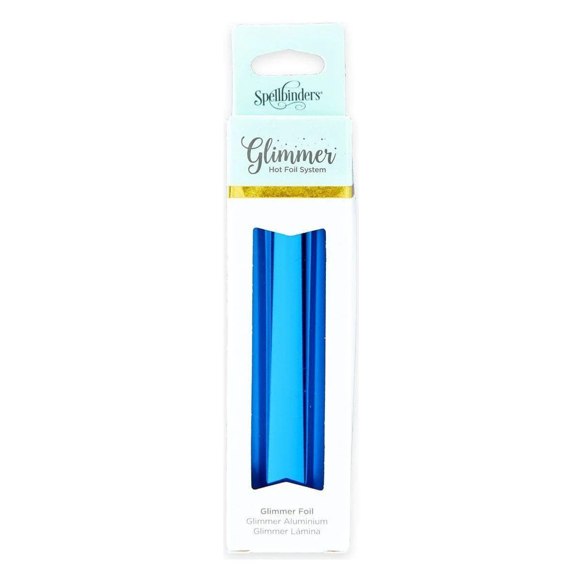 Glimmer Hot Foil Roll - Cobalt Blue - Image 5