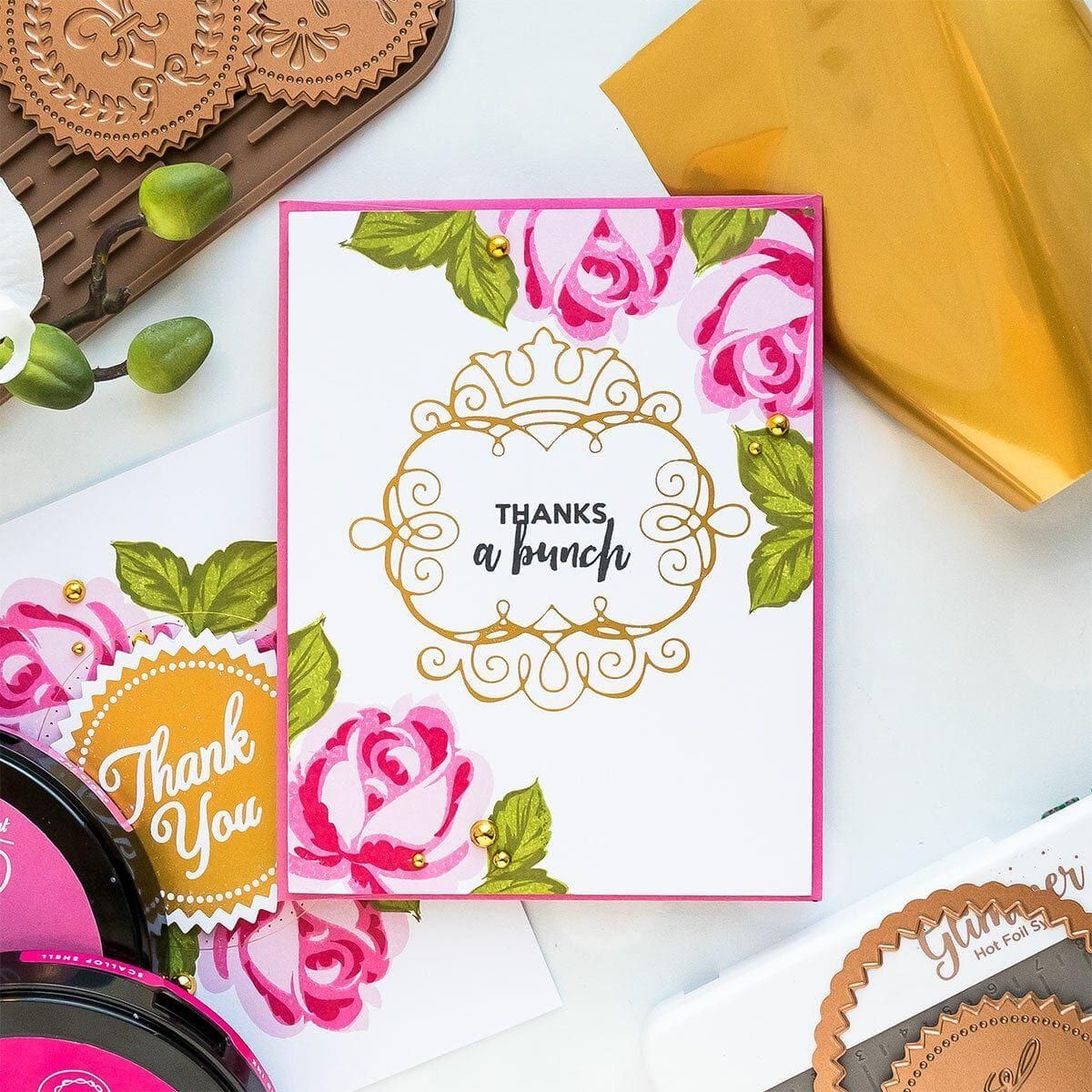 Glimmer Hot Foil Roll - Gold - Image 8