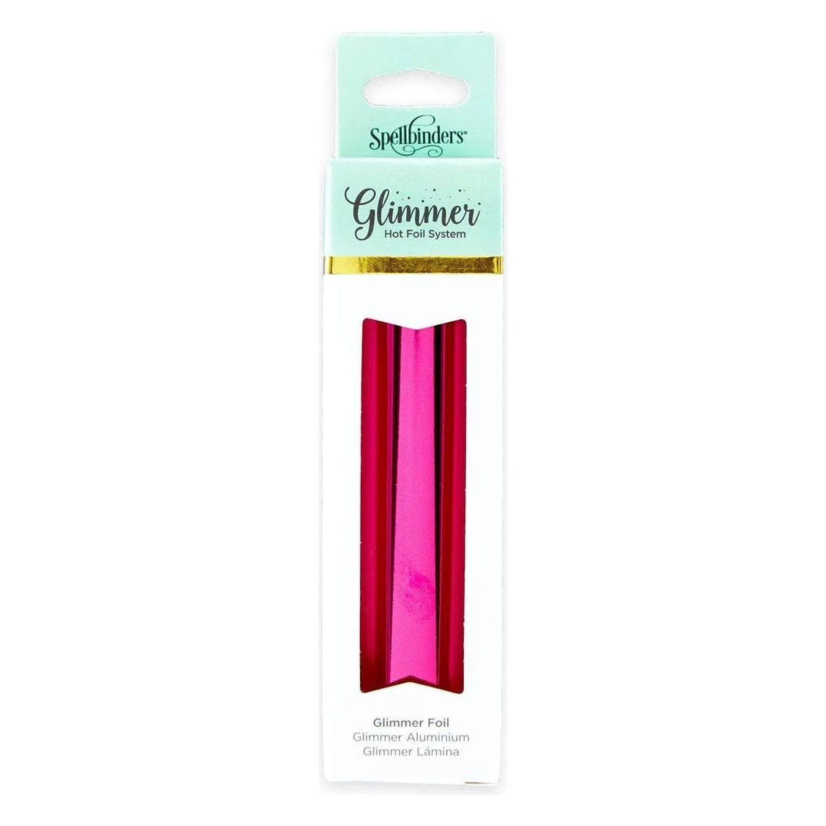 Glimmer Hot Foil Roll - Magenta - Image 7