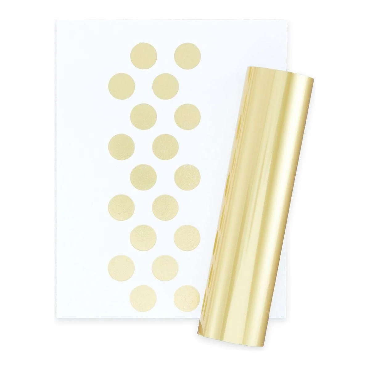 Glimmer Hot Foil Roll - Matte Gold - Image 3