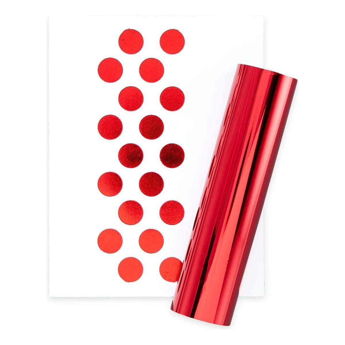 Glimmer Hot Foil Roll - Red - Image 3