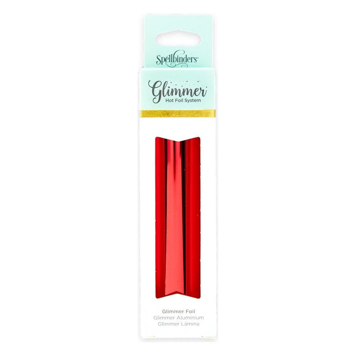Glimmer Hot Foil Roll - Red - Image 7