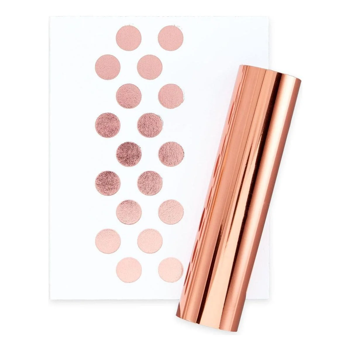Glimmer Hot Foil Roll - Rose Gold - Image 3