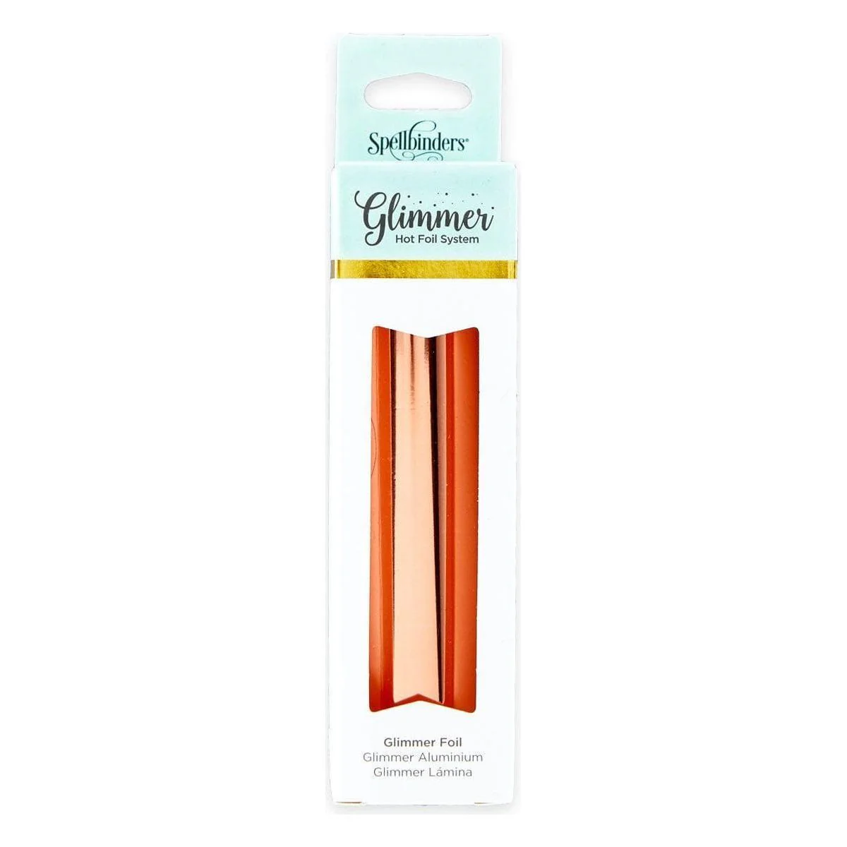 Glimmer Hot Foil Roll - Rose Gold - Image 7