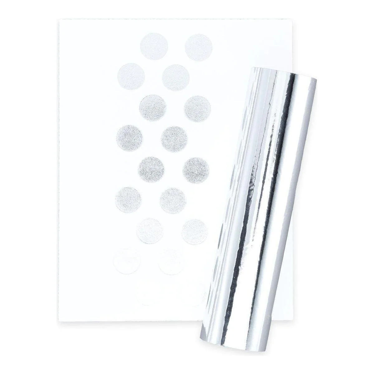 Glimmer Hot Foil Roll - Silver - Image 3