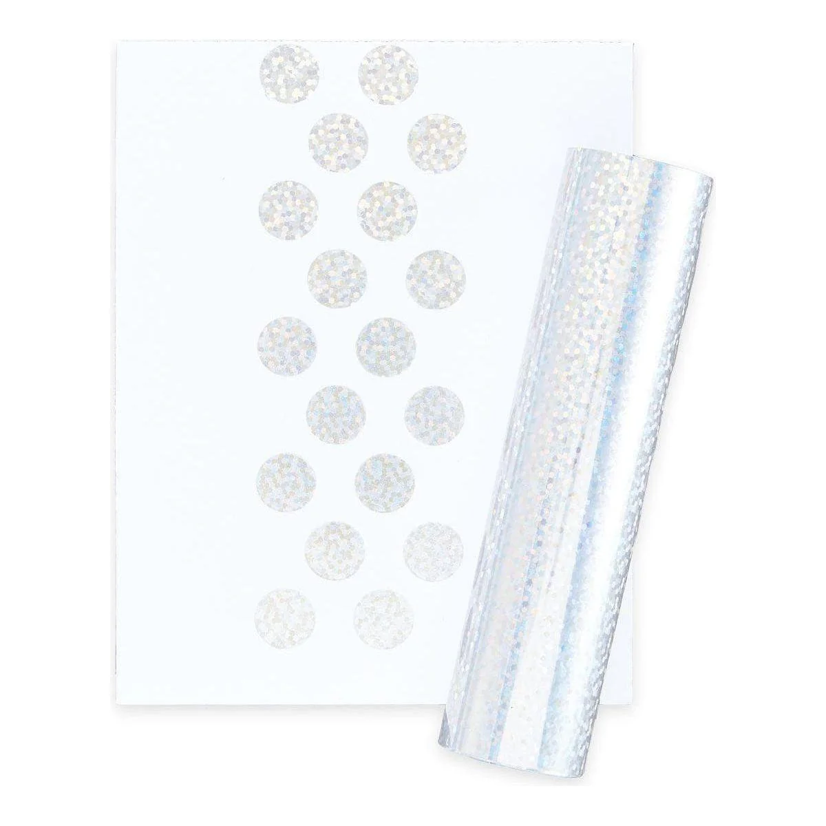 Glimmer Hot Foil Roll - Speckled Prism - Image 3