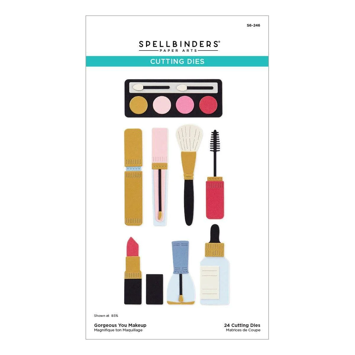 Gorgeous You Makeup Etched Dies - Image 12