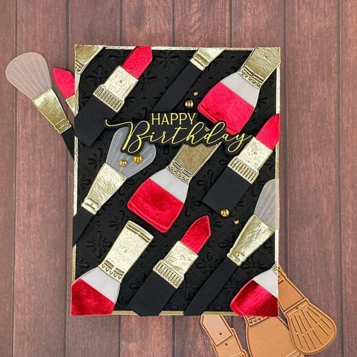 Gorgeous You Makeup Etched Dies - Image 5