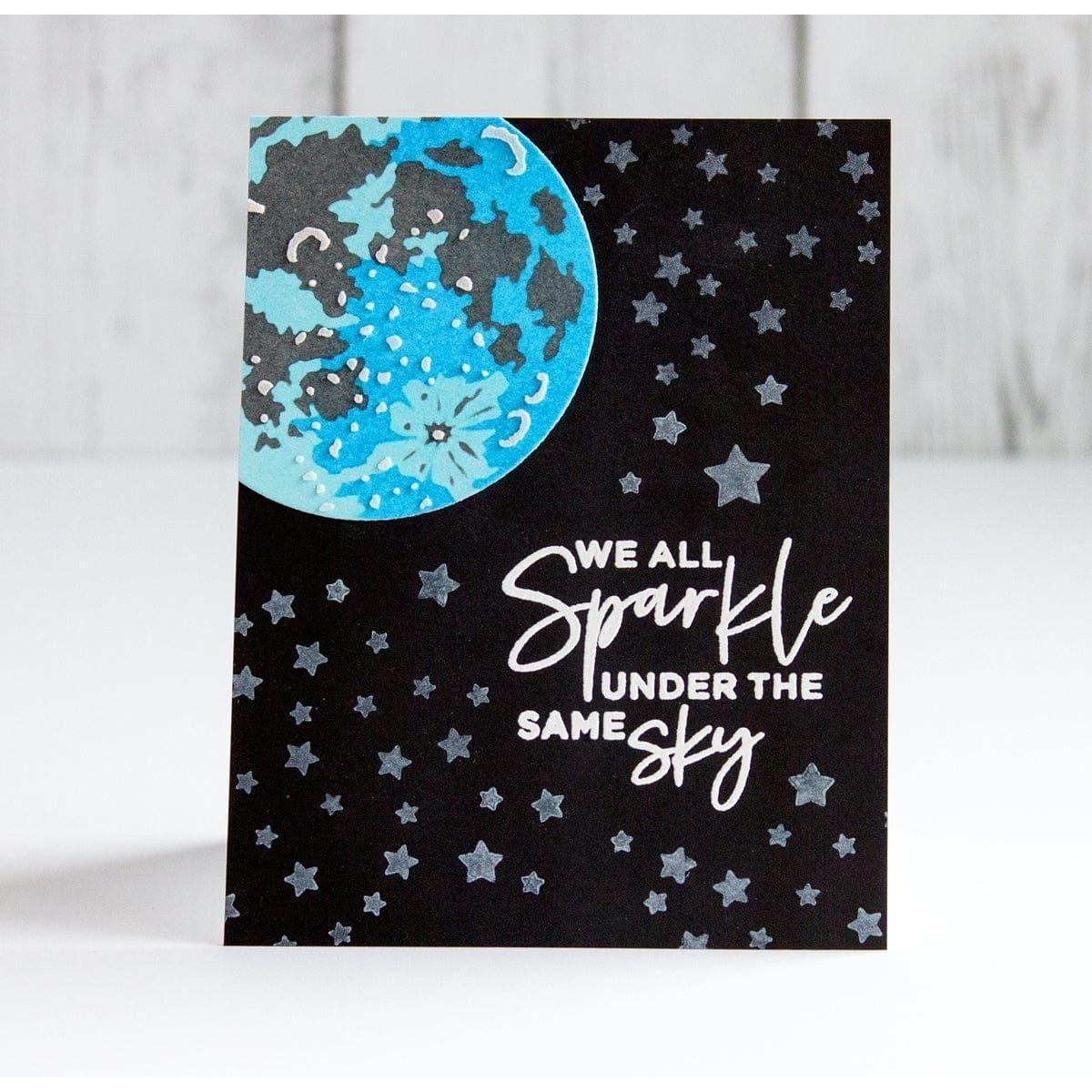 Layered Full Moon Stencil from Celestial Zodiacs Collection - Image 4