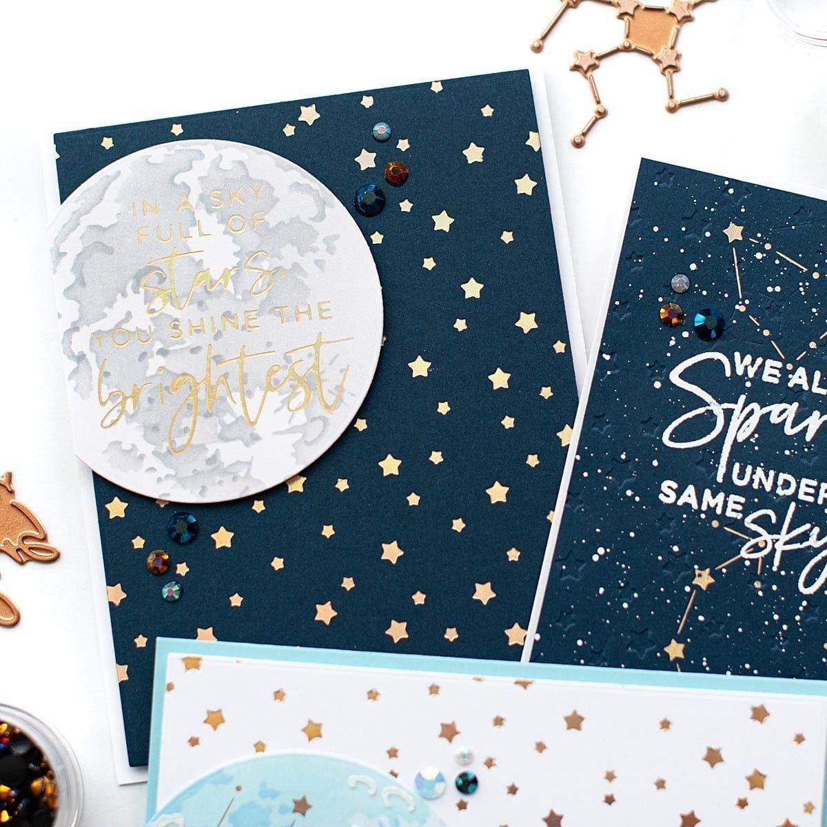 Layered Full Moon Stencil from Celestial Zodiacs Collection - Image 6