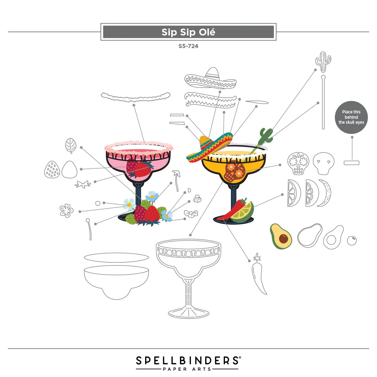 Sip Sip Ole' Etched Dies - Image 12