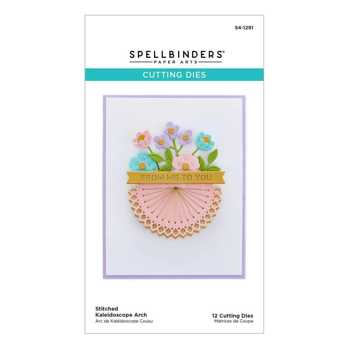 Stitched Kaleidoscope Arch Etched Dies - Image 13