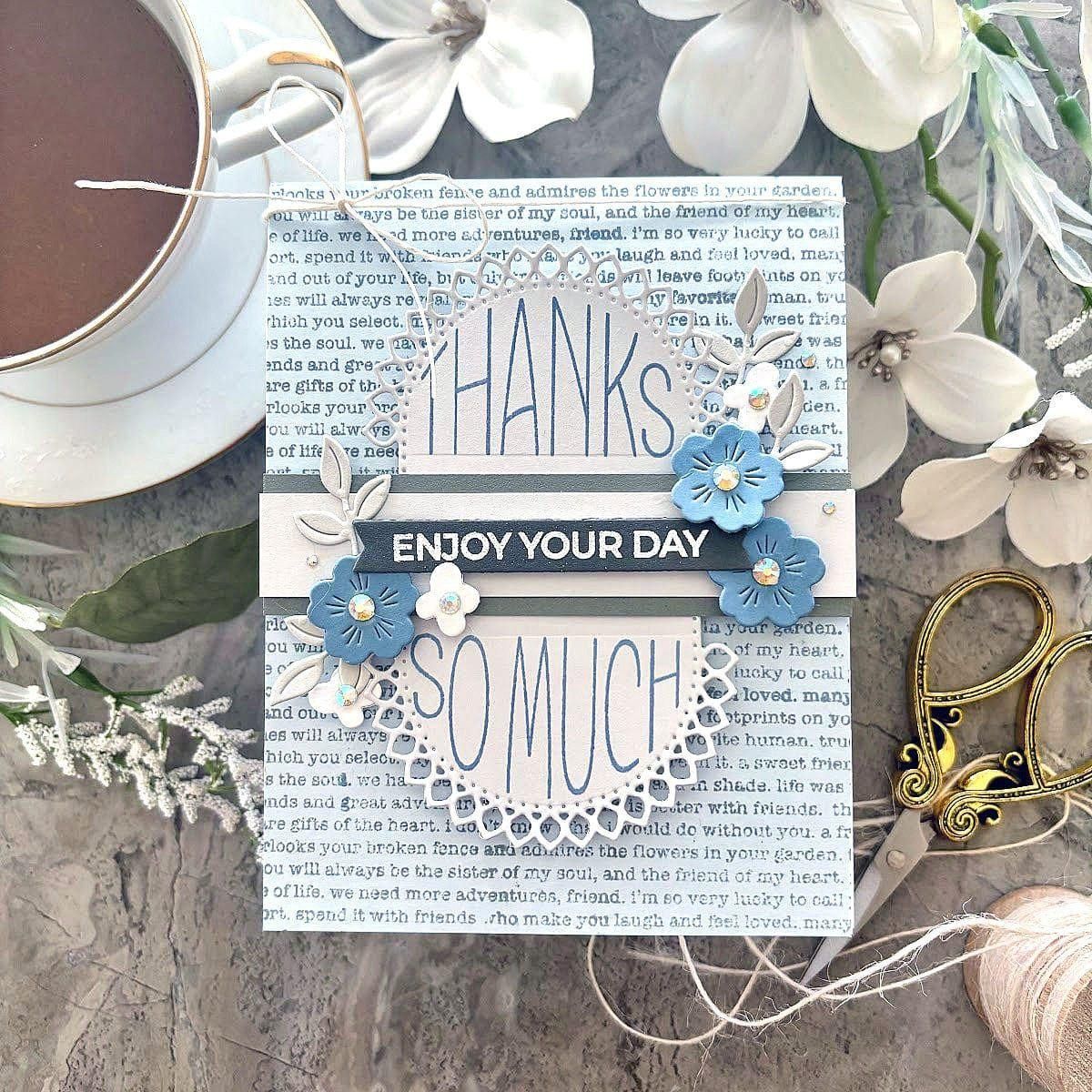 Stitched Kaleidoscope Arch Etched Dies - Image 14