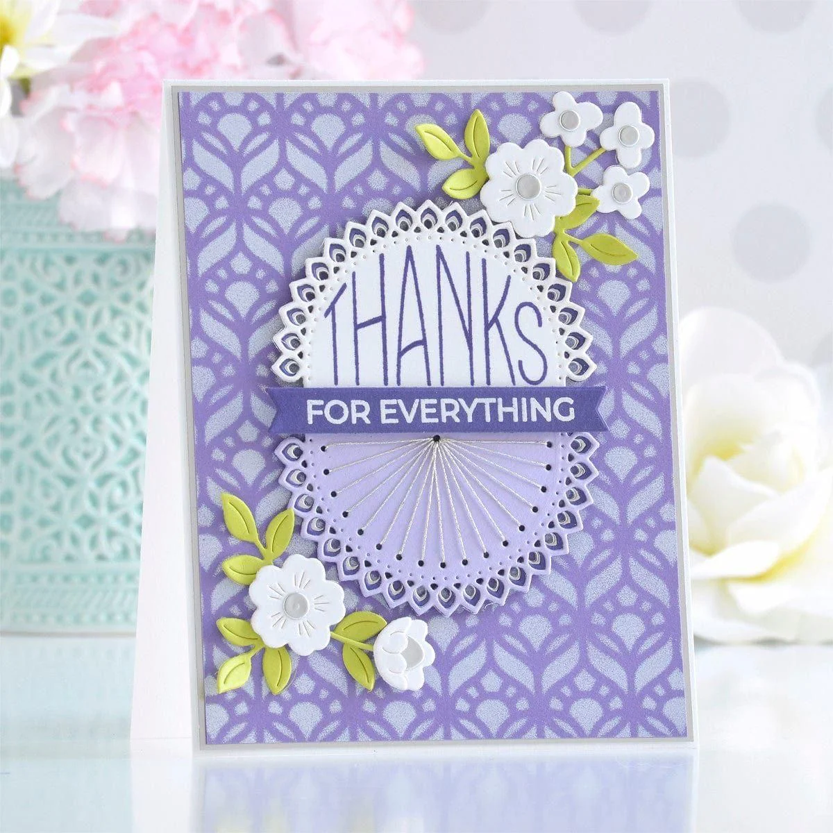 Stitched Kaleidoscope Arch Etched Dies - Image 15