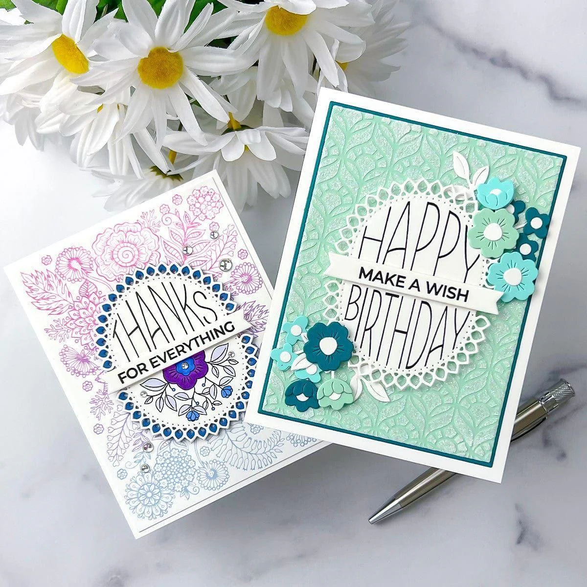 Stitched Kaleidoscope Arch Etched Dies - Image 17