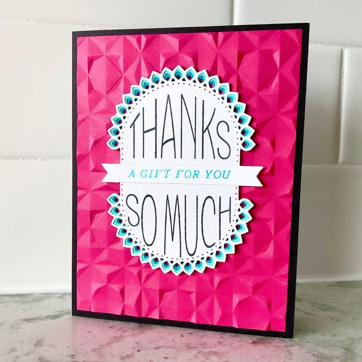 Stitched Kaleidoscope Arch Etched Dies - Image 3