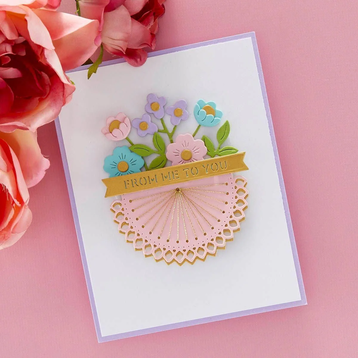 Stitched Kaleidoscope Arch Etched Dies - Image 8