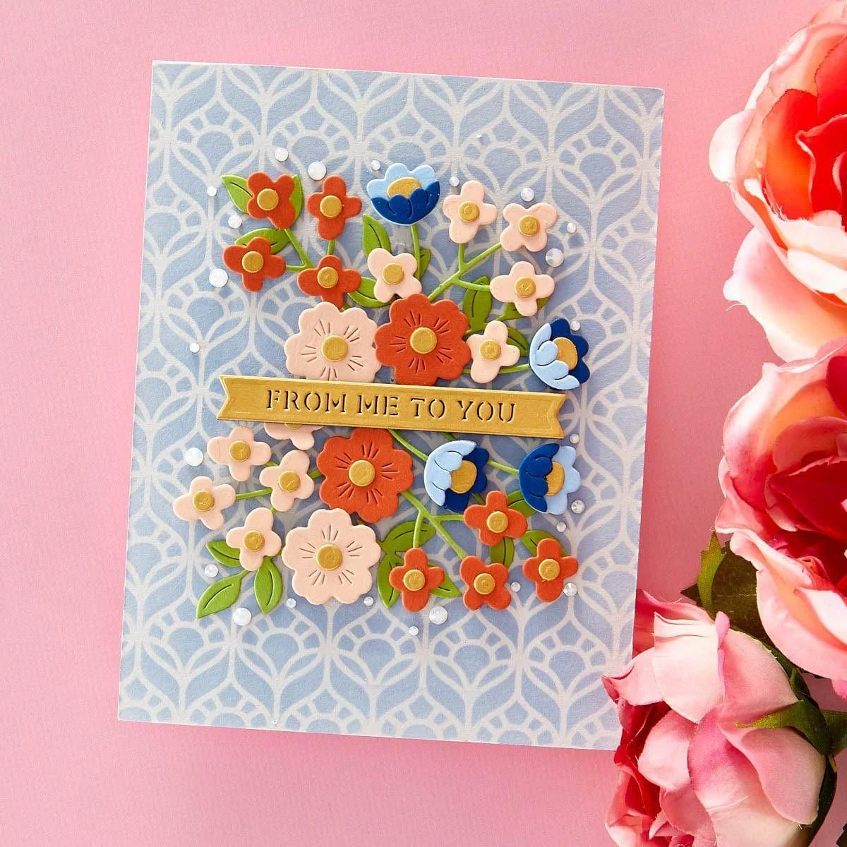 Stitched Kaleidoscope Arch Etched Dies - Image 9