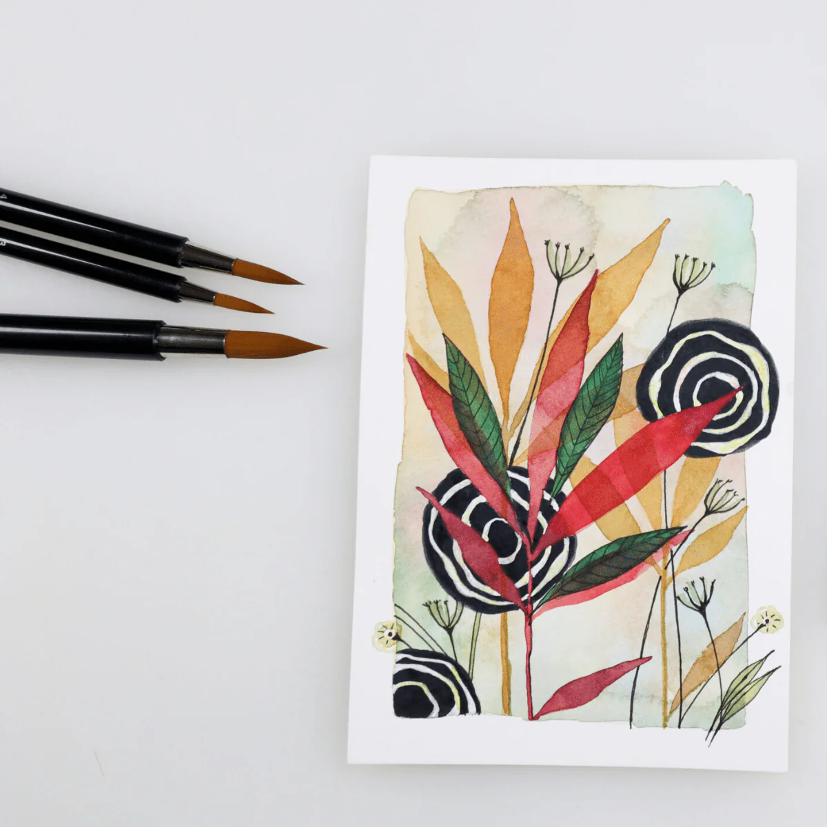 Yasutomo Fusion Brush, Size 5 - Image 3