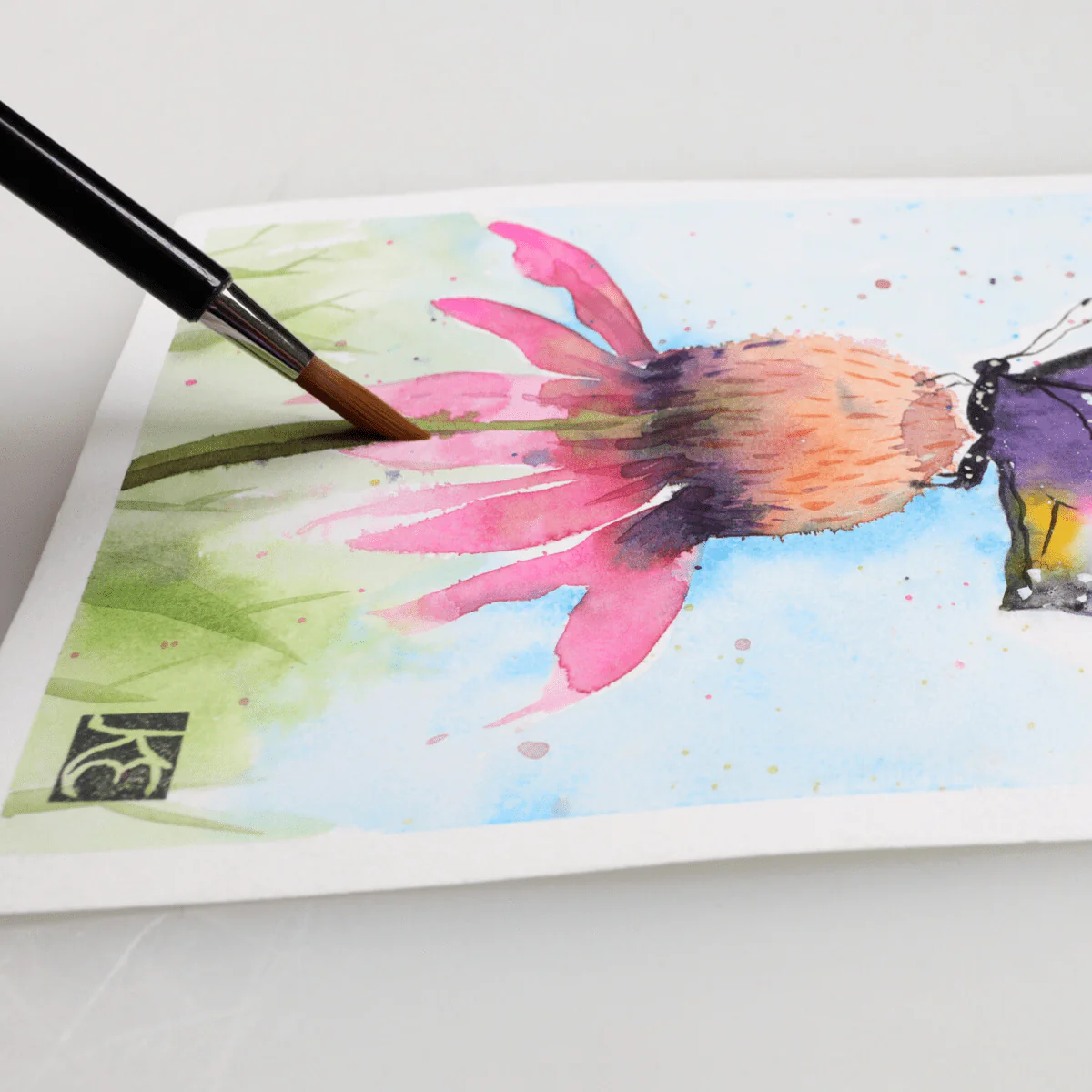 Yasutomo Fusion Brush, Size 5 - Image 4