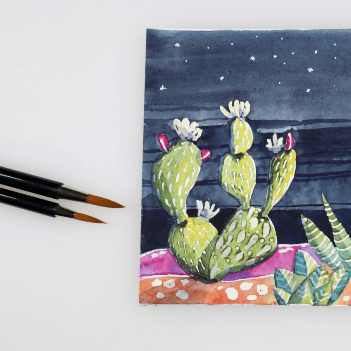 Yasutomo Fusion Brush, Size 5 - Image 5